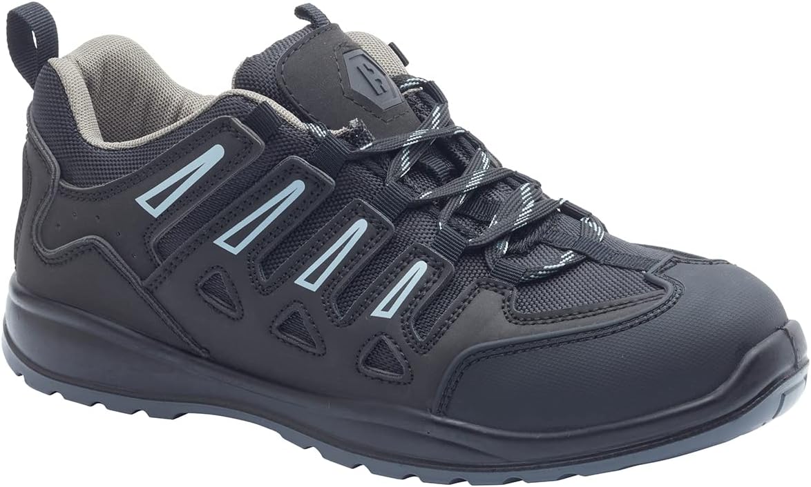 Blackrock Clayton Steel Toe Safety Work Boots - Water Resistant, Slip Resistant, Lightweight for Men and Women