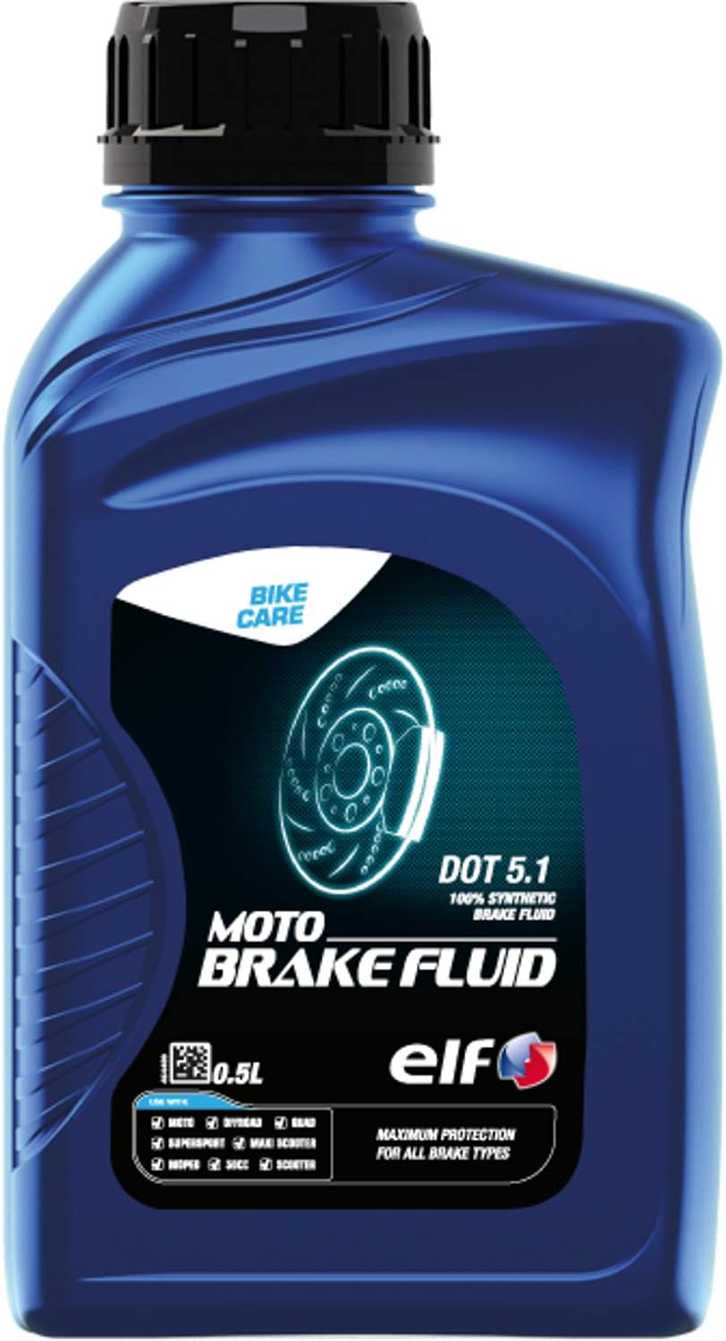 Amazon.co.jp エルフ(Elf) elf バイク用 ブレーキフルード MOTO BRAKE FLUID (モト ブレーキフルード