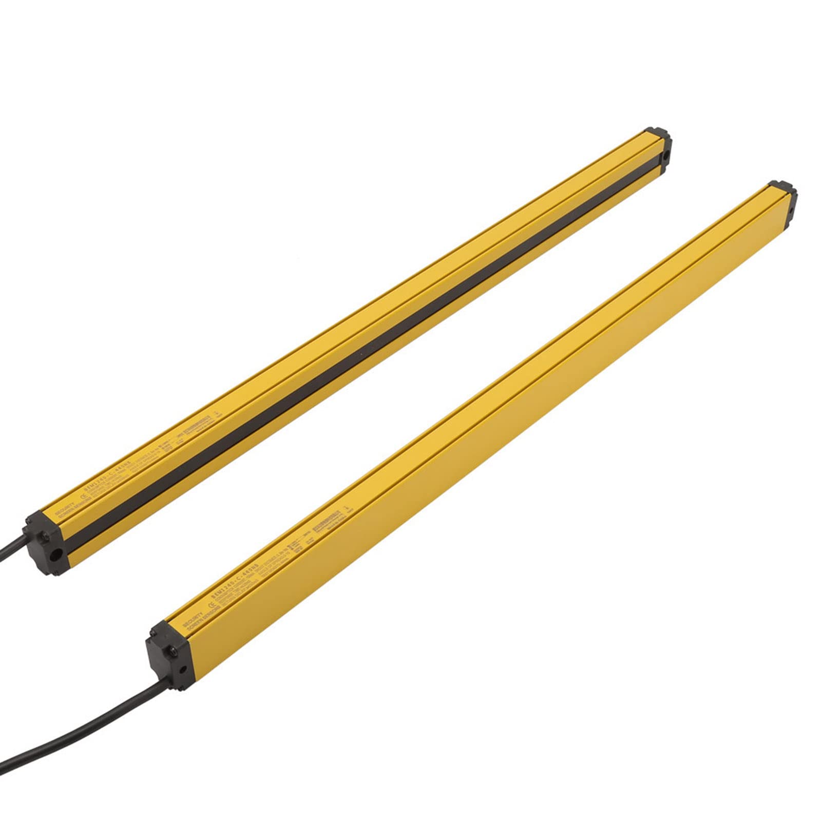 Lichtvorhang-Sensorschalter NPN-NC, Automatisierungsgeräte, Lichtgitter-Sicherheitsgerät, Sicherheits-Lichtvorhang-Sensor, DC10–30 V, Optischer Gittersensor, Strahlalarm (12