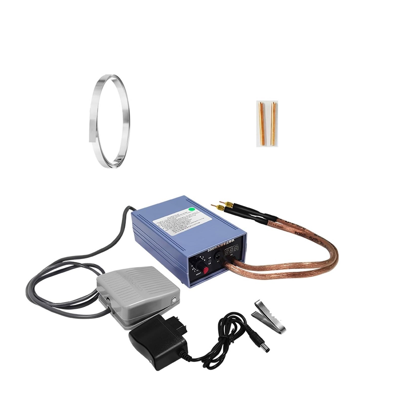 5000W/8000W Mini Spot Welder Machine DIY Kit Battery Pack Welding Tools Portable WeldingPen 0.15MM Nickel Strip The Weld is Strong(5000W and Nickel)