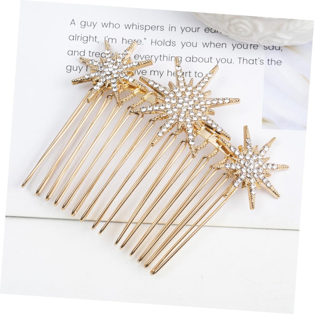 Baluue 10stücke Strass Haarkämme Für Eleganter Haarschmuck Für Hochzeiten Braut Haarnadeln Glänzende Haarclips Für Besondere Anlässe Langlebige Und Einfache Anwendung