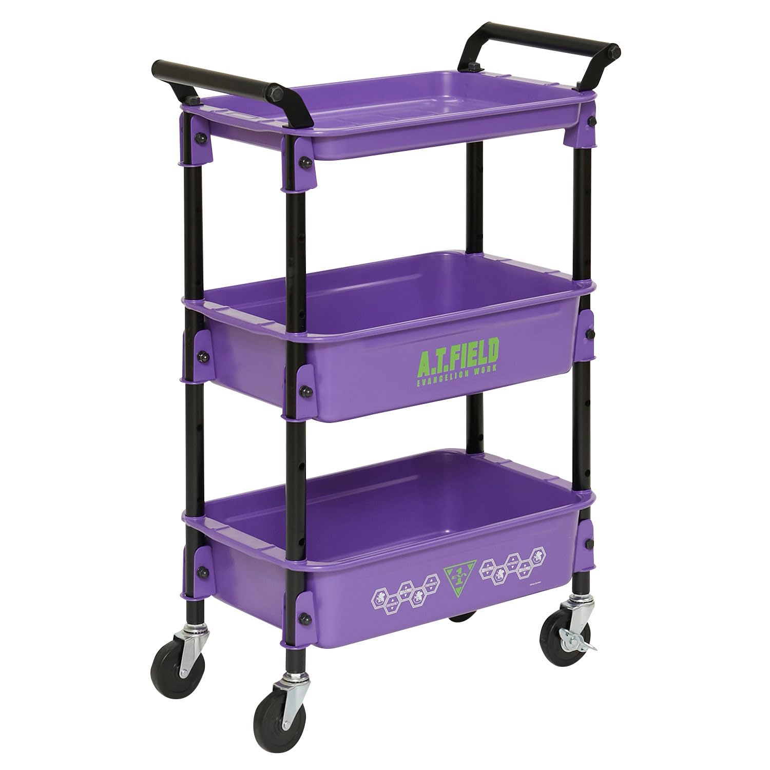 Amazon.co.jp: マルチツールワゴン ワークブランド A.T.FIELD スチール