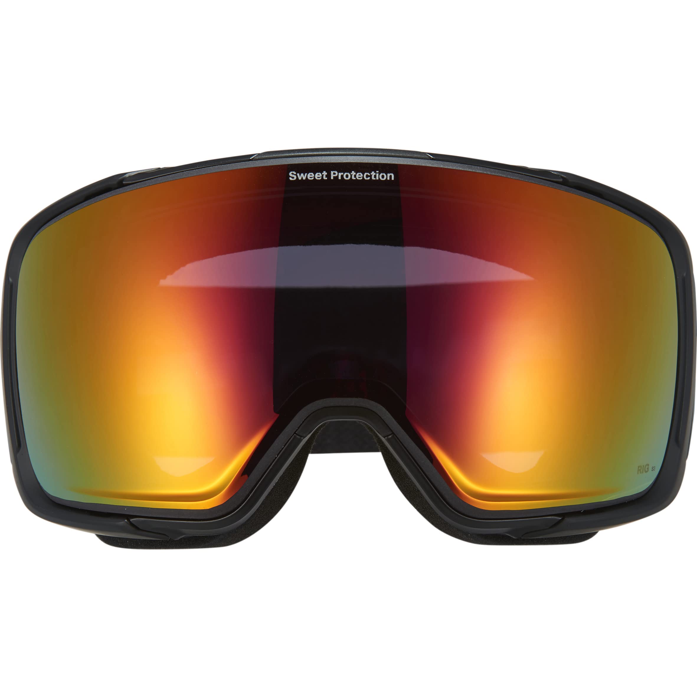 Sweet Protection Interstellar RIG Reflect Ski Goggles - Ski and Snowboard UV Protection and Anti-Fog Goggles, RIG Topaz/Matte Black/Black, one Size