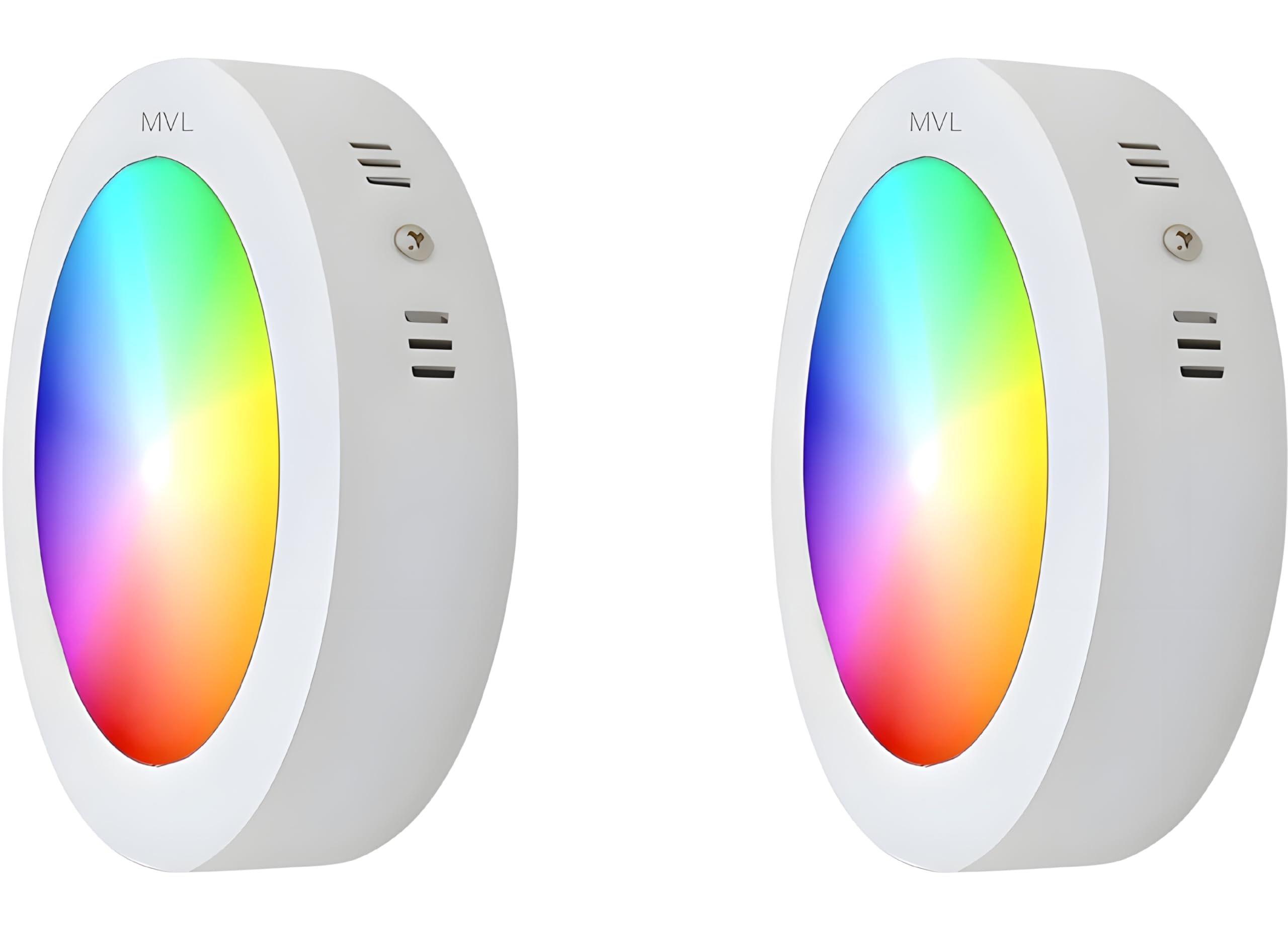 9 Watt Led Surface Colour Led Light | Round Panel Light | Pack of 2-image-13