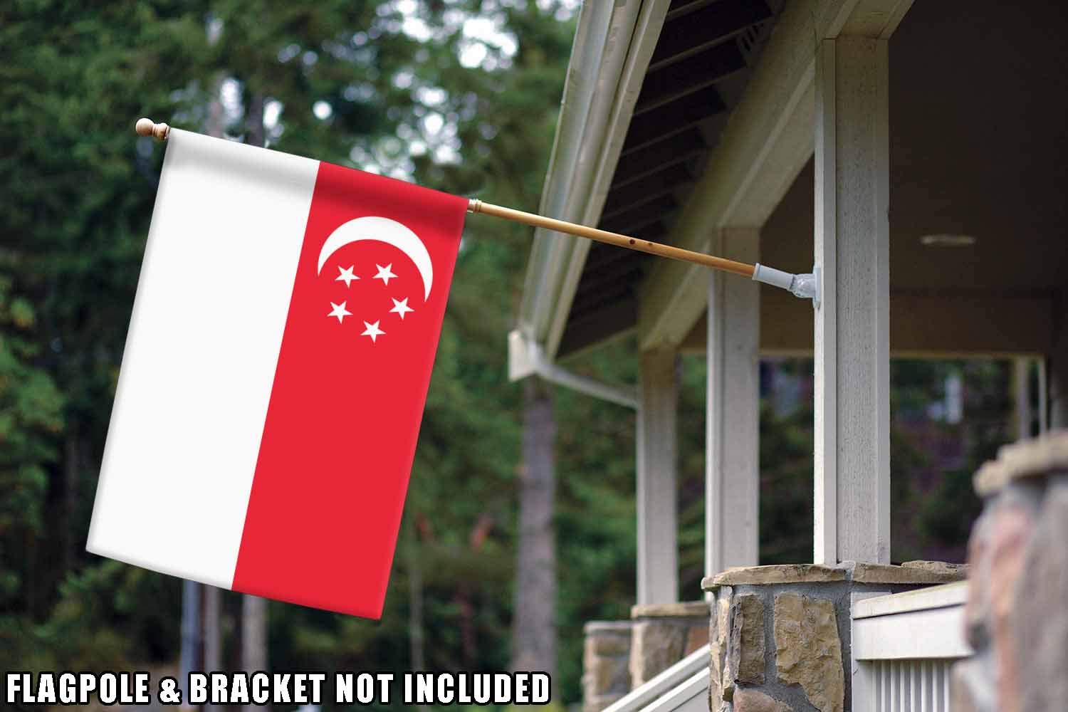 Toland Home Garden Tiki Time 28 X 40-Inch Decorative USA-Produced House