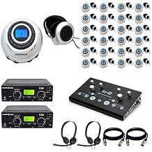 25-Person Professional Two-Way Bilingual Simultaneous Interpretation System - US-based and Phone Support For 25 People