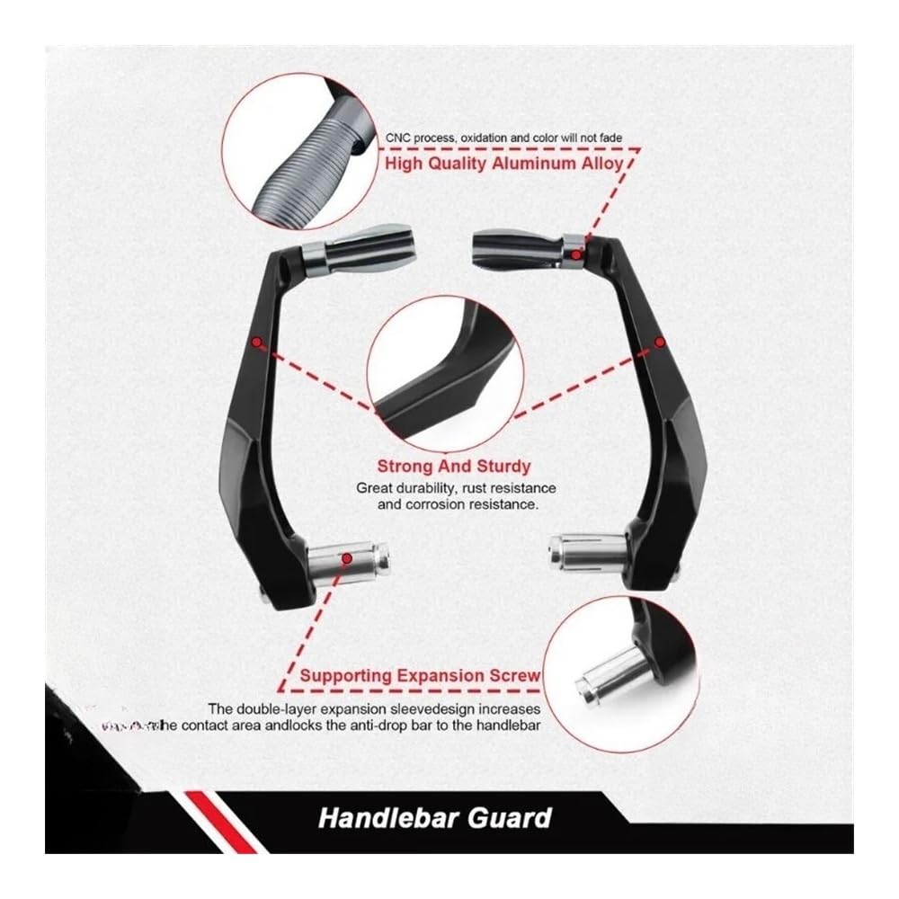 Manopole Moto Universali 22mm Per Yama&ha MT-09 MT09 MT 09 Guard Freno Leve Frizione Maniglia Bar Protector