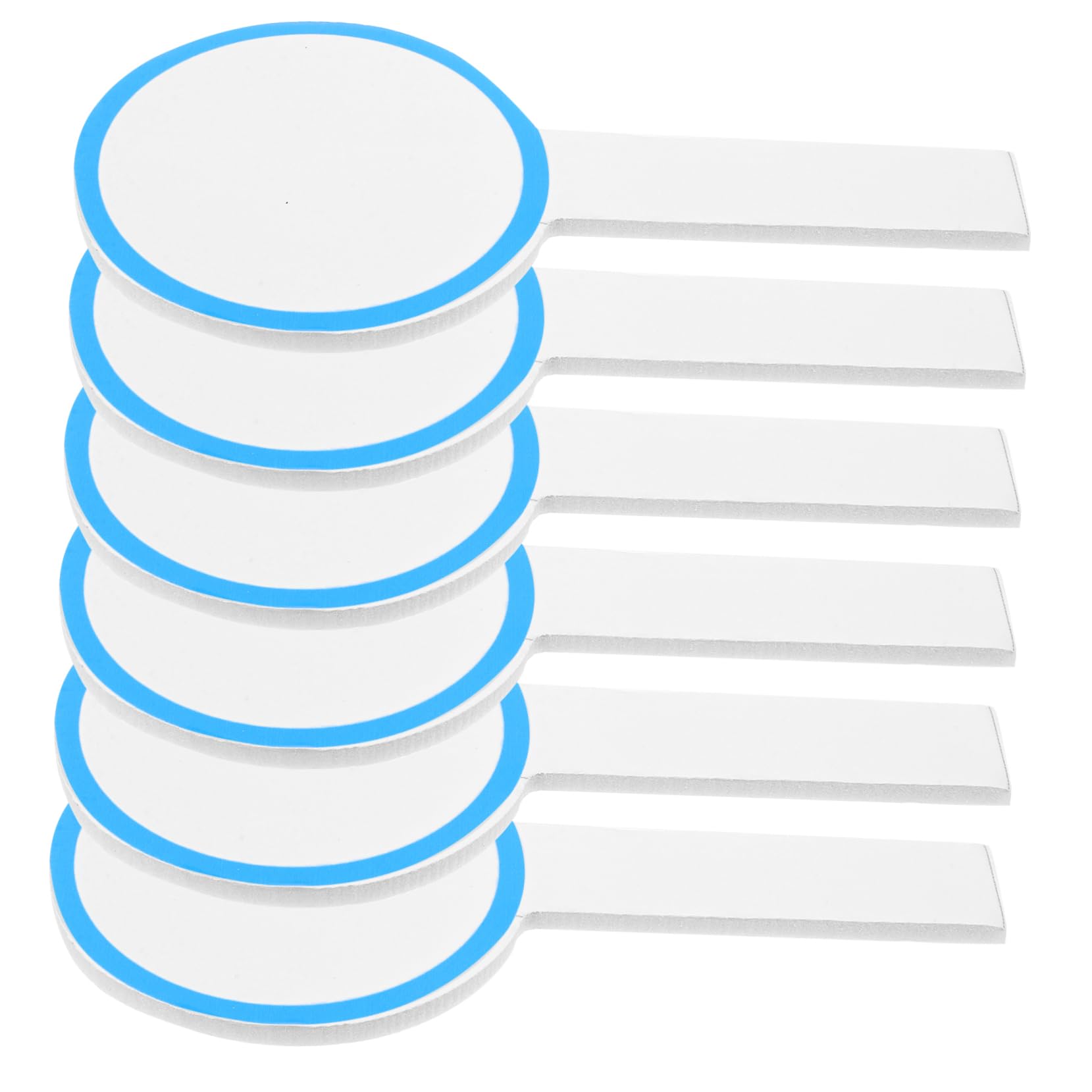 GRIRIW 3sets Erasable Scoreboard Game Board Paddles for Office Educational Use 6pcs*3