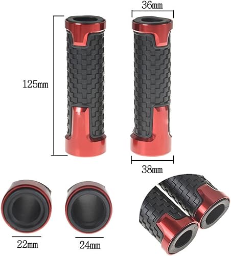 Miniatura 3 de Motorcycle Handlebar Handle,for Yamaha XZ750SE 1981 1982 1983 XZ750 SE XZ 750 SE Motorcycle 78'' 22mm Hand Grips Handle Bar Handlebar Grip Ends Plug