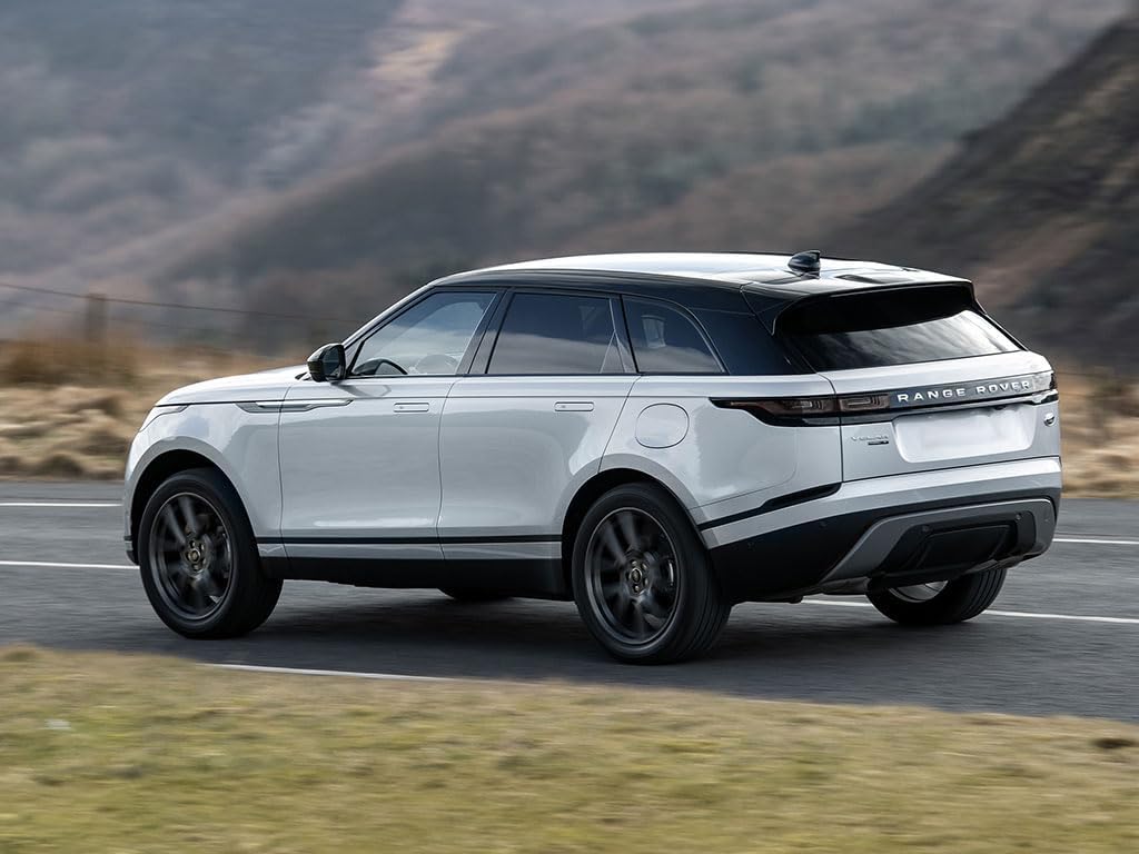 Rvinyl Tail Light Pre Cut Film Tint Cover Kit in Blackout Smoke Compatible with Land Rover Range Rover Velar 2018-2023 - Adhesive Backs