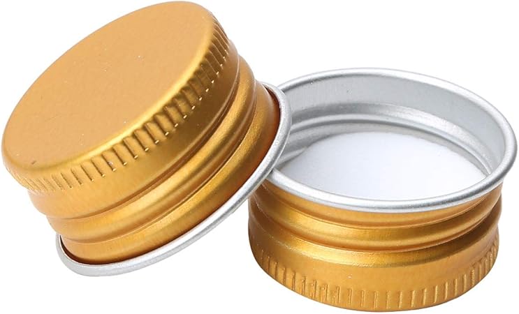 50 Stück Schraubverschlüsse Schwarz - PP Kunststoff Flaschendeckel 24mm