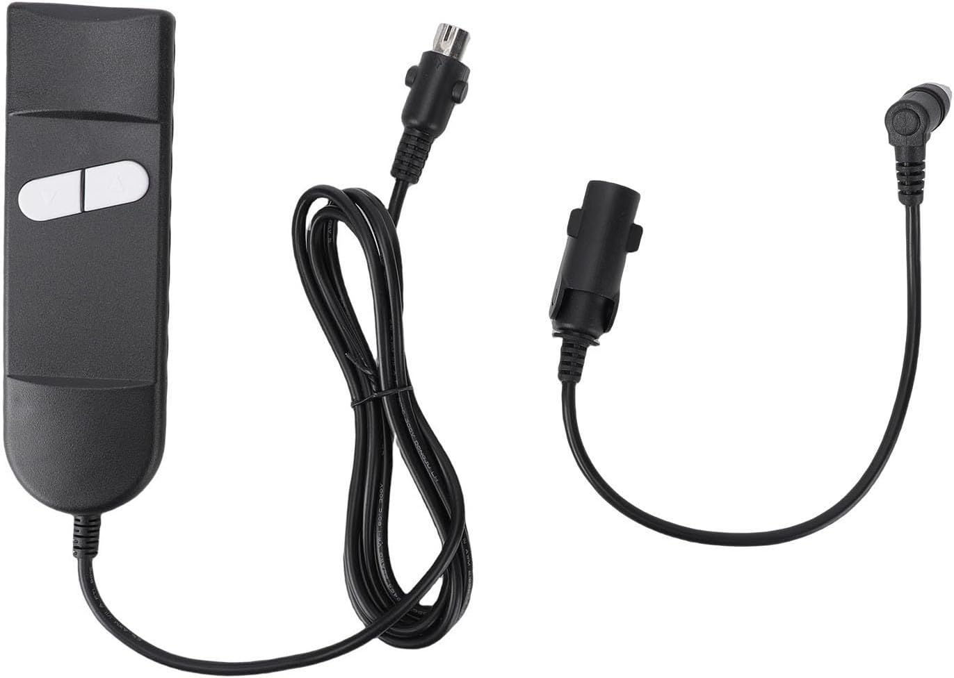 Sanpyl Lift Chair Remote Replacement, 4 Pin 2 Buttons Straight Power Recliner Remote, Smart Electric Recliner Hand Control for Home Theater Conference Room