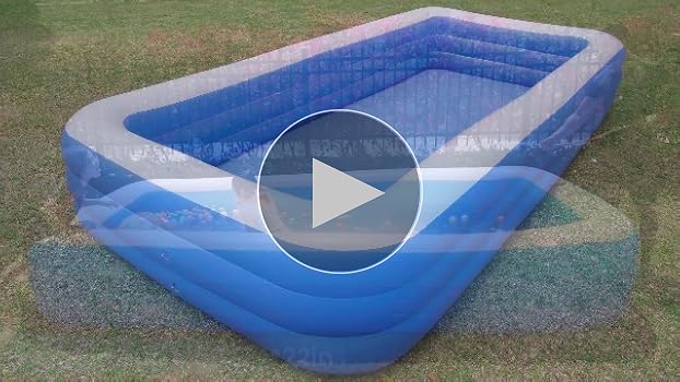 Amazon.com: Extra Large Inflatable Pool with Pump, Lylting