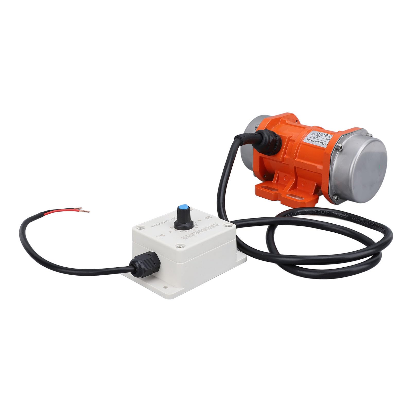 Mini Vibratore per Calcestruzzo Senza Spazzole con velocità Regolabile, Motore di Vibrazione DC24V per Apparecchiature di Verniciatura a Polvere, Dimensioni Compatte e Potenza Elevata (50 W)