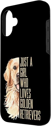 Vista 62 de iPhone 13 Pro Max Cute Golden Retriever - Just a girl who loves goldens Case