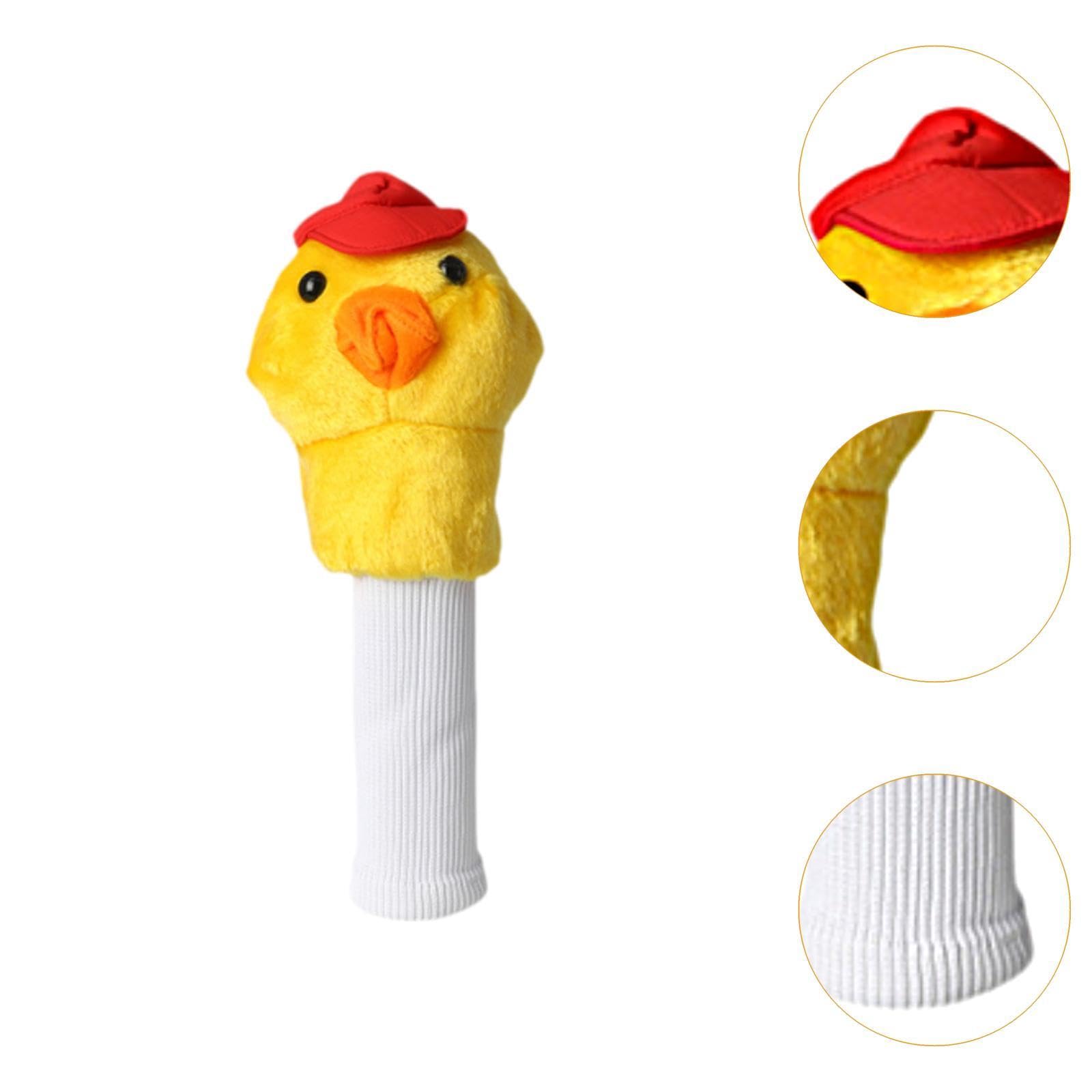 Funda Protectora de Peluche con Forma de para Madera de Calle, Funda Protectora Adorable para La Cabeza del Palo de Golf, Ideal para de Go