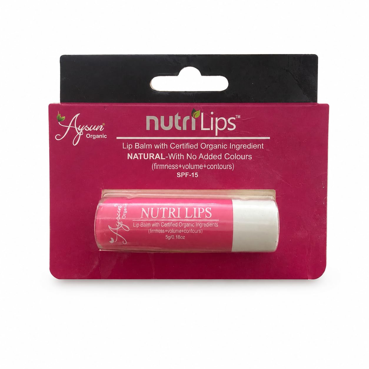 Aysun Organic NutriLips Natural Lip Balm with SPF 15 | Certified Organic Ingredients for Deep Moisturization & Lip Nourishment | Helps Restore Soft, Smooth & Healthy Lips | No Added Colours | Daily Lip Care for Men & Women | 5gm-image-44