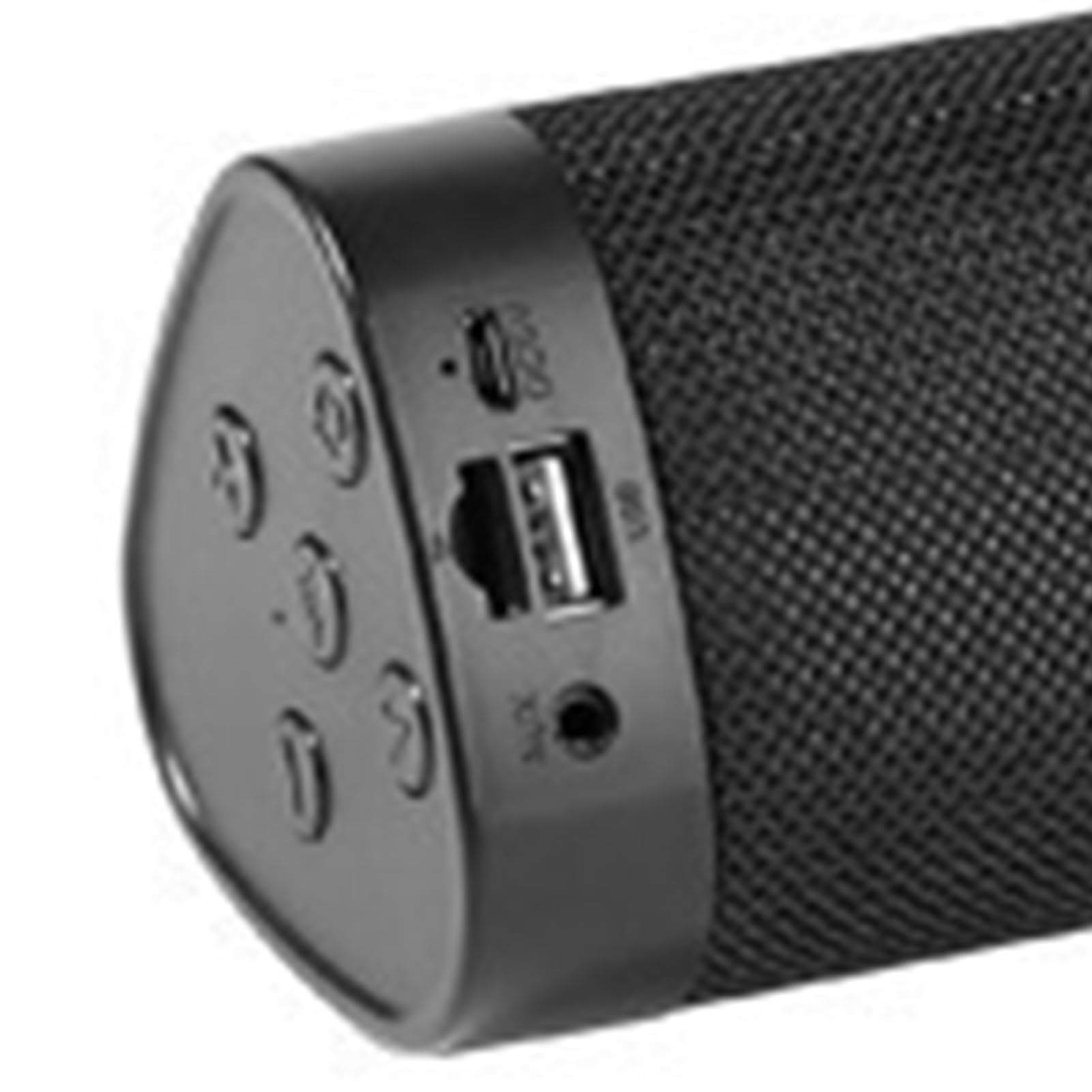 Barre de Son Bluetooth 17 Pouces, Haut-Parleur sans Fil avec Caisson de Basses intégré, pour PC TV