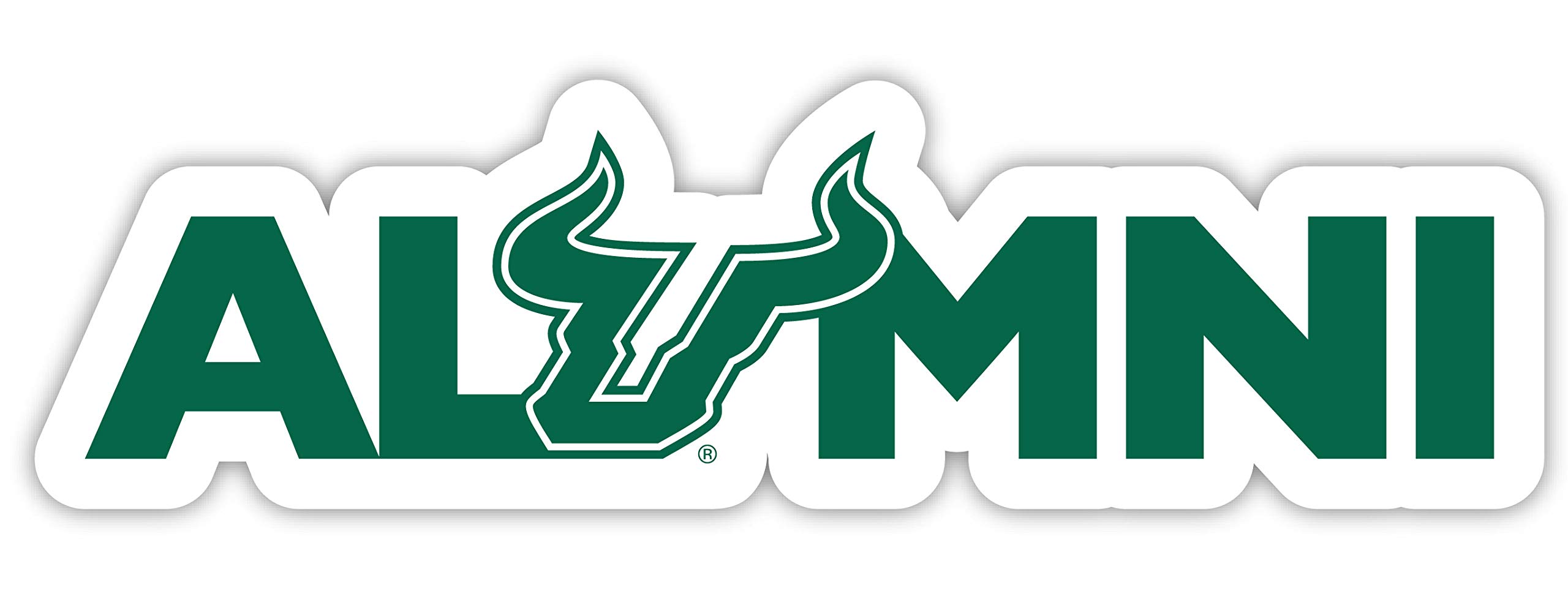 South Florida Bulls 4-Inch Laser Cut Alumni Magnet Officially Licensed Collegiate Product