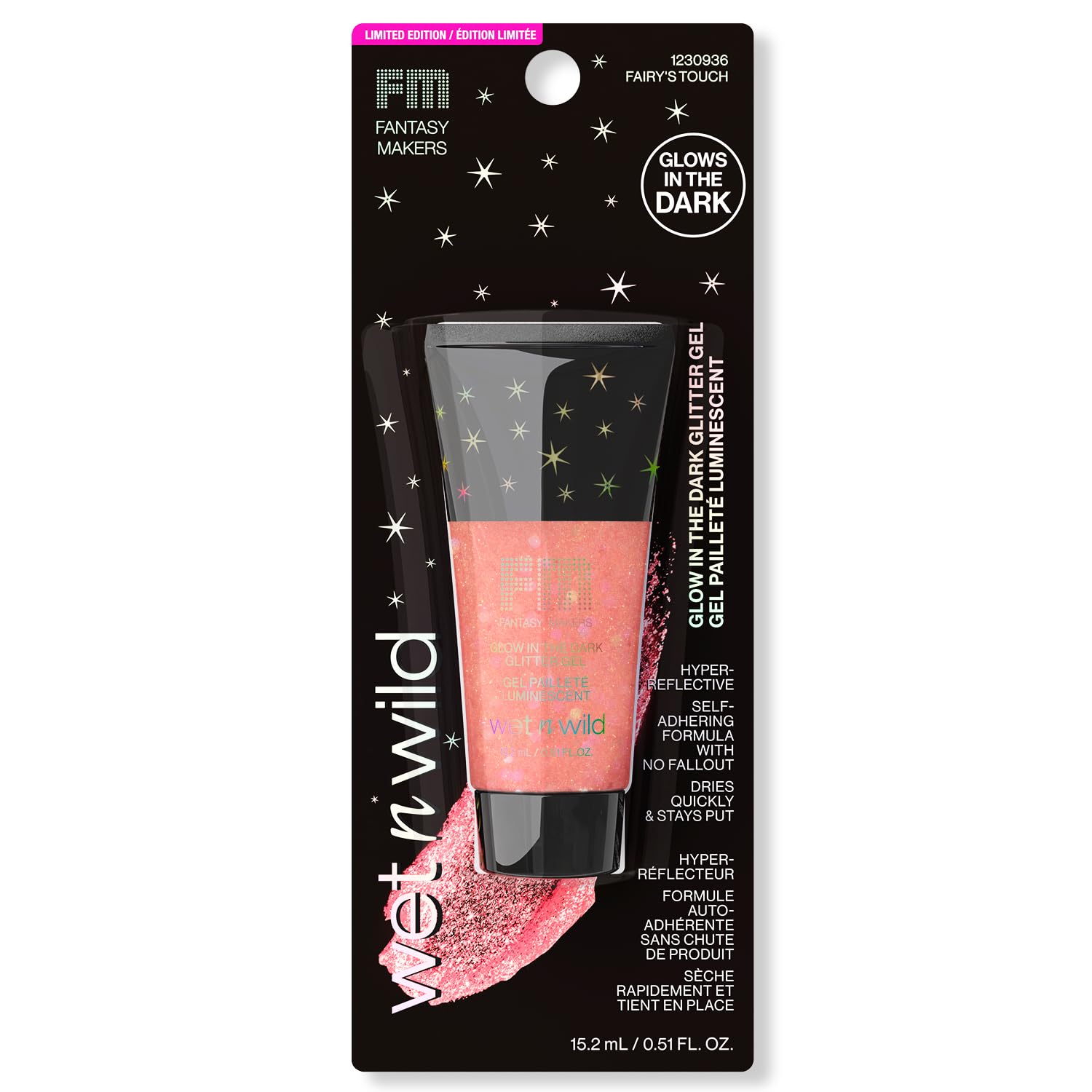 wet n wild Glow In The Dark Glitter Gel - Fairy's Touch