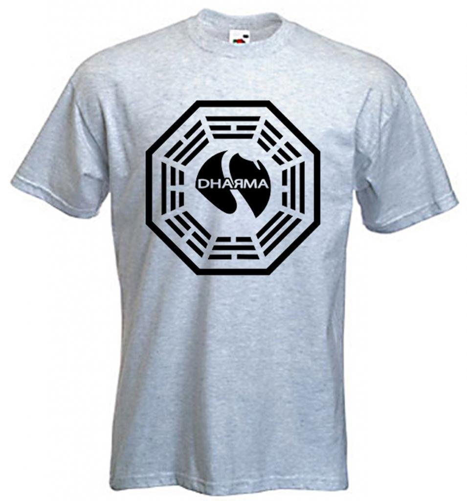 Dharma Initiative T-Shirt - Light Grey - Medium
