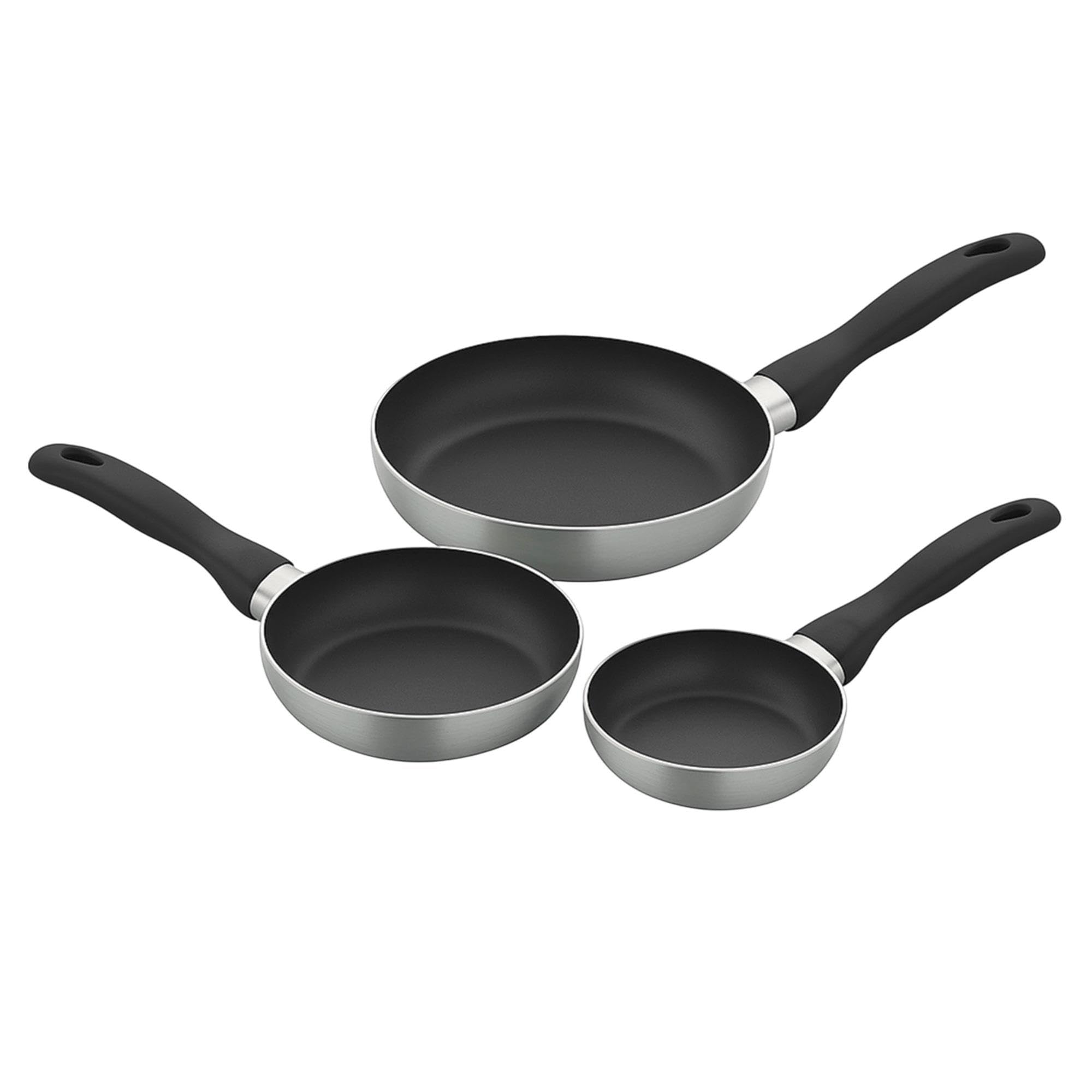 Well Home Set met 3 pannen, 16 x 20 x 24 cm, van geperst aluminium