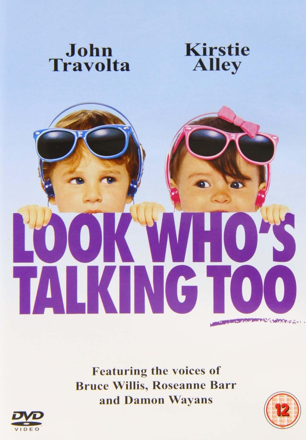 LOOK WHO'S TALKING TOO JOHN TRAVOLTA KIRSTIE ALLEY UK DVD DISC ONLY NO CASE NEW