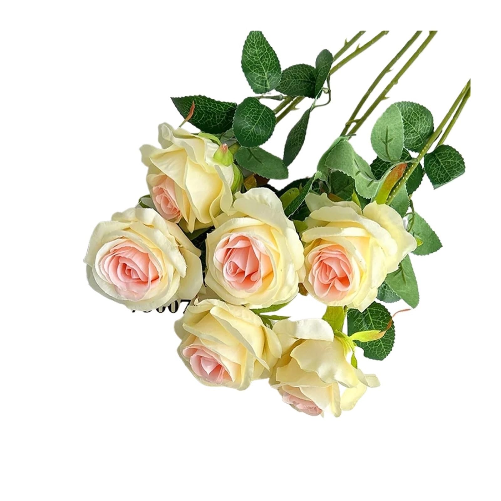 FVDZRFIE Artificial Flowers Rose Pink Artificial Roses Fake Flowers with Stems for DIY Wedding Bouquets Bridal Centerpieces Arrangements Tables Decorations