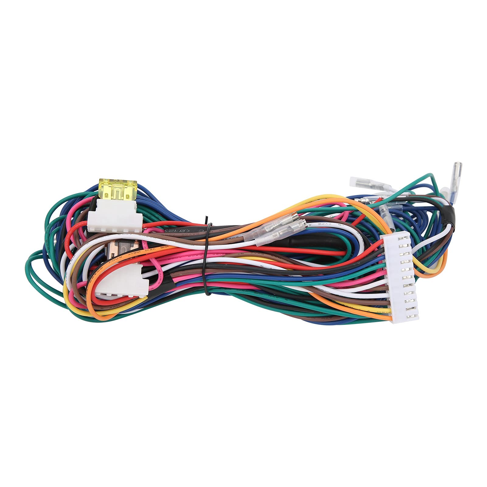 Auto Fernbedienung Zentrale Kit, Universal Autofernbedienung Türschloss Keyless Entry System Türen Zentralverriegelungs System 12V mit LED-Anzeige mit 2 Controllern