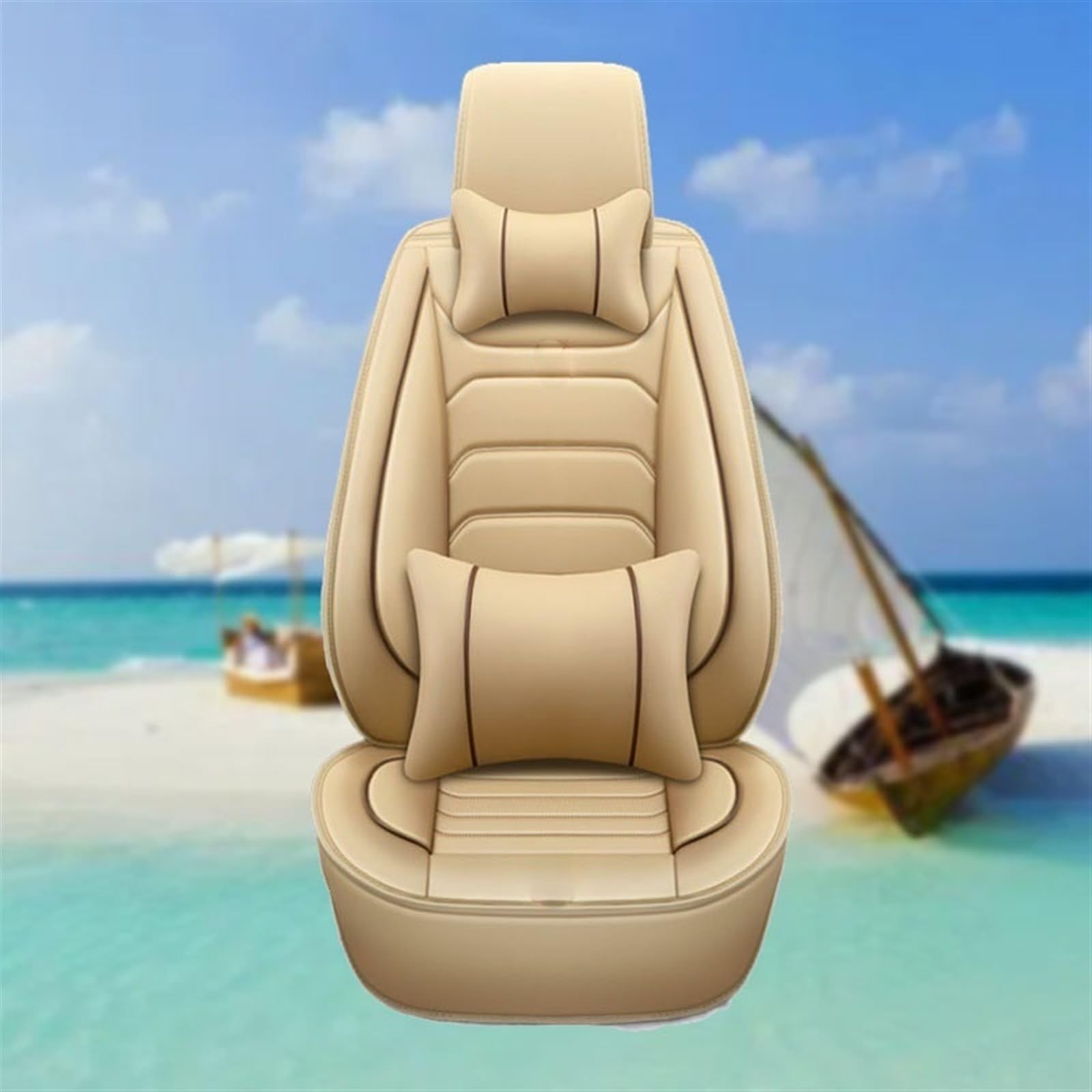 WILSEM Coprisedile per Auto Coprisedile Protettivo Impermeabile per Auto Accessori per Cuscino per Seggiolino Auto per Ford per Fusion Protezioni Sedili (Color : Luxury 4)