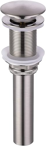 Miniatura 92 de KES S2008A-BK-P2 - Drenaje desplegable para lavabo de baño, 2 unidades de acero inoxidable T304 y latón, 2 unidades para lavabo de baño, color negro