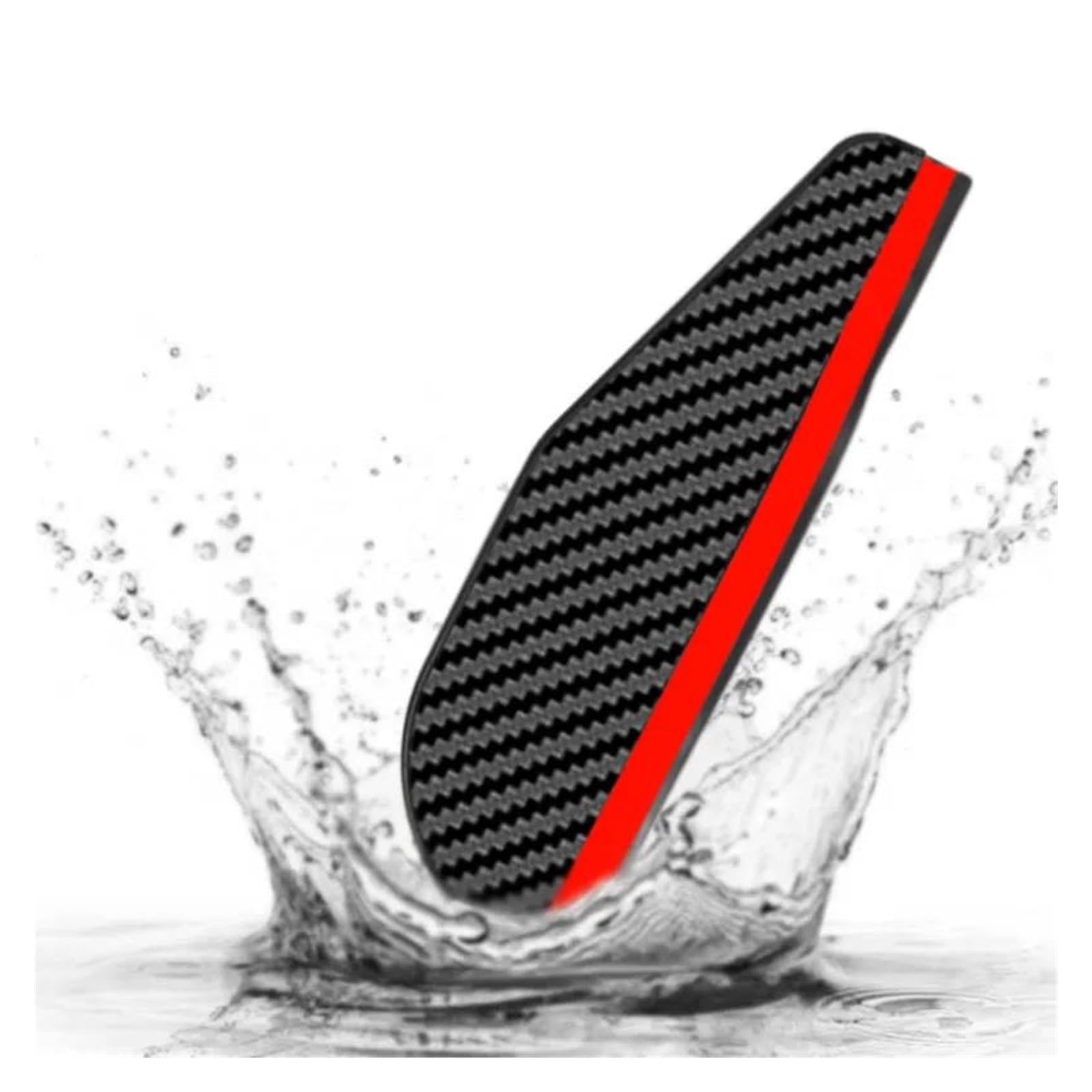 Cubiertas Repuesto Para Retrovisores 2 Uds Espejo Retrovisor Para Coche Lluvia Ceja Fibra Carbono Parasol Cubierta Universal Auto Espejo Retrovisor Protector Contra La Lluvia