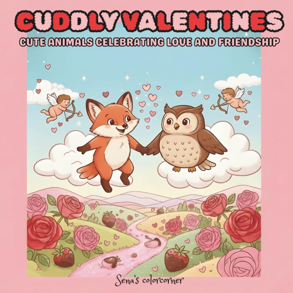 Cuddly Valentines: Cute Animals Celebrating Love and Friendship