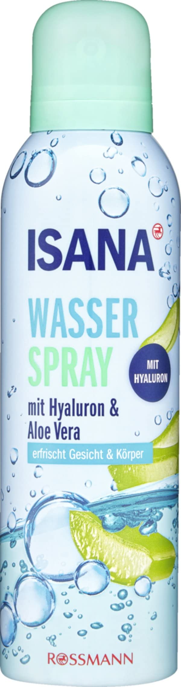 Isana Wasserspray mit Hyluron + Aloe Vera