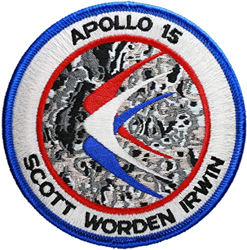 Apollo 15 Mission Embroidered Patch (Official Patch) (10cm Dia) approx by Klicnow