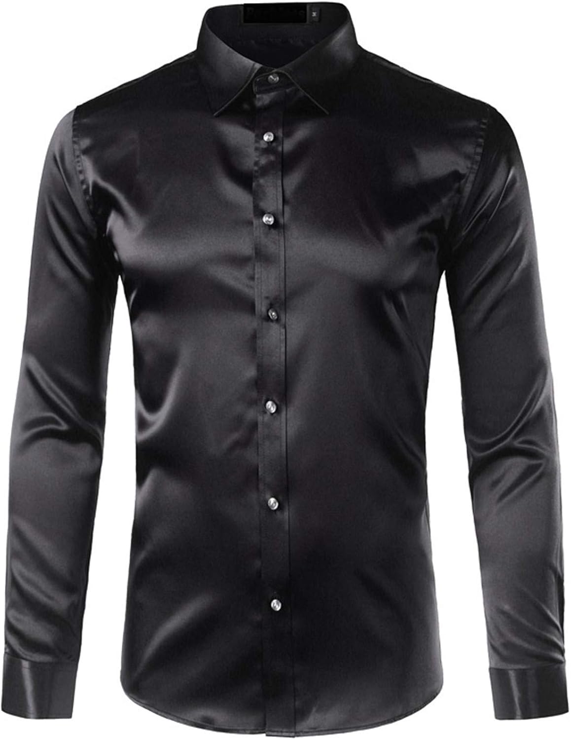 Camisa de seda para hombre precio Clearance