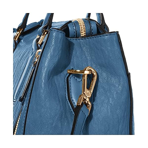 Calvin Klein Reyna Novelty Satchel, Aruba Blue