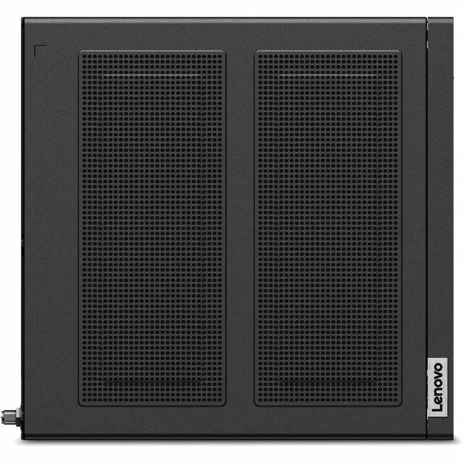 Image of Lenovo ThinkStation P3 Gen 2 30K50057US Workstation - 1 x Intel Core Ultra 7 265-16 GB - 512 GB SSD - Tiny - Black