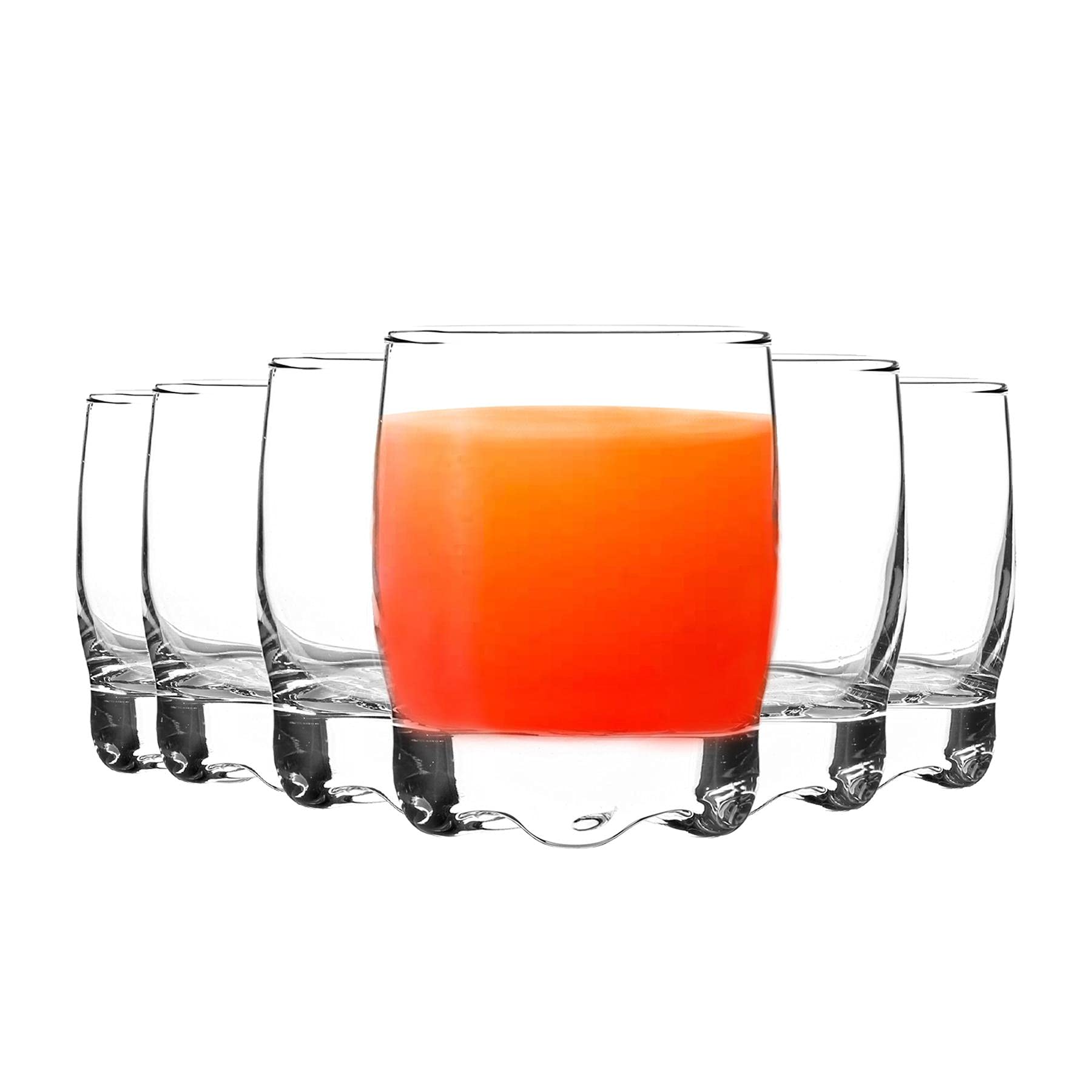 Lav Transparent 12X Clear 80Ml Adora Shot Glasses - Small Vodka Tequila Jelly Cocktail Mini Dessert Party Drinking Glass Cups Set