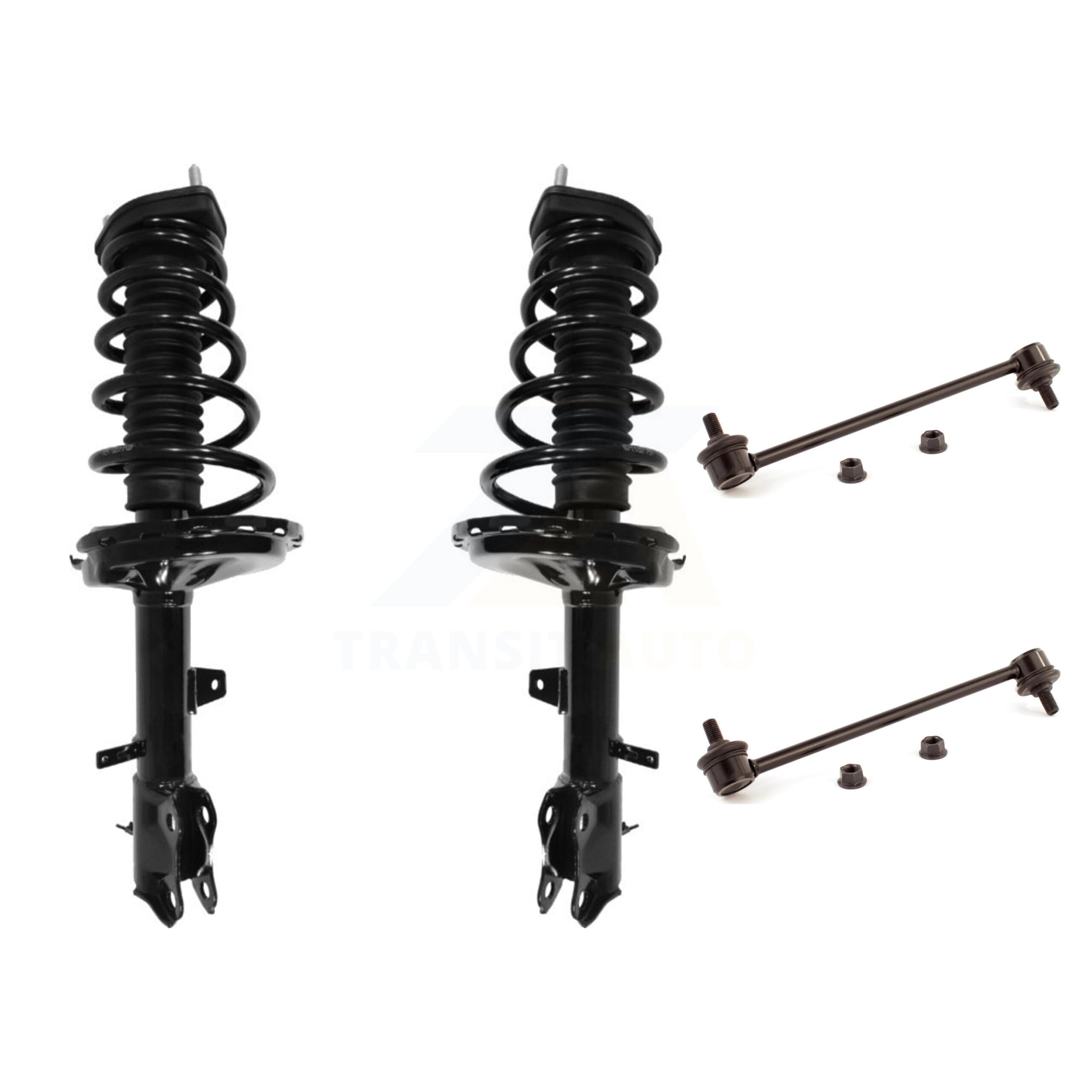 4-Piece Complete Strut Assembly Set – Front & Rear For Toyota Matrix & Pontiac Vibe | 10-Year Warranty