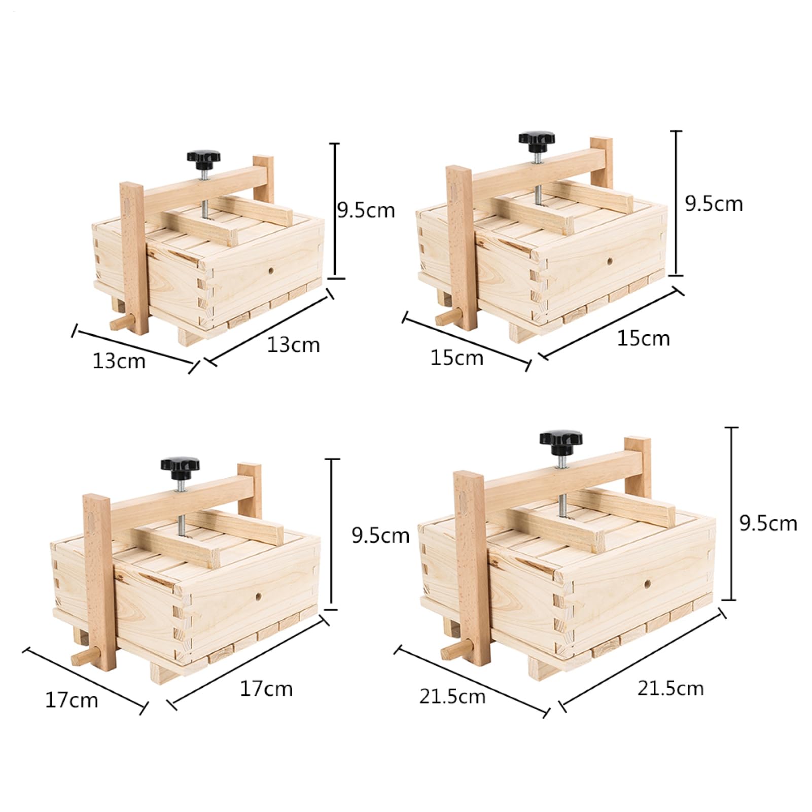 Presse: Holzform, Käseherstellungsgerät, Lebensmittelpresse mit Baumwolltuch | Küchenwerkzeug für die Herstellung von Soja-Haushaltskäse, kulinarische Zubereitung, Protein