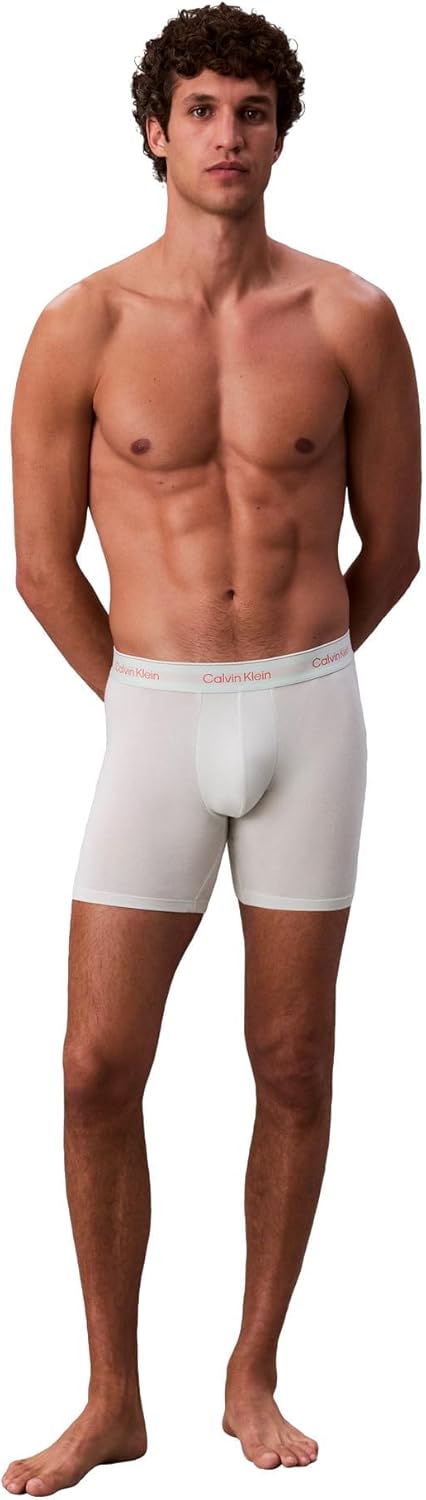 Calvin Klein mens Icon Cotton Stretch 3-pack Boxer Brief - Image 3