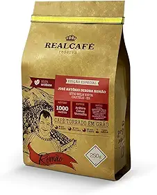 CAFÉ ESPECIAL TORRADO EM GRÃOS REALCAFÉ RESERVA EDIÇÃO LIMITADA JOSÉ ANTÔNIO DEBONA ROMÃO - 90,37 PONTOS - 250G