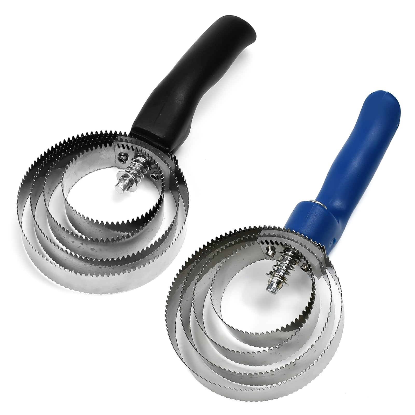 2 Pz Striglia a Spirale,Barretta a Molla per Cavalli 4 Anello,Spazzola per Prurito di Cavallo,Pennello Spargimento Cavalli Metallo
