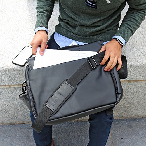 Snugg, Borsa a tracolla per PC portatile, borsa