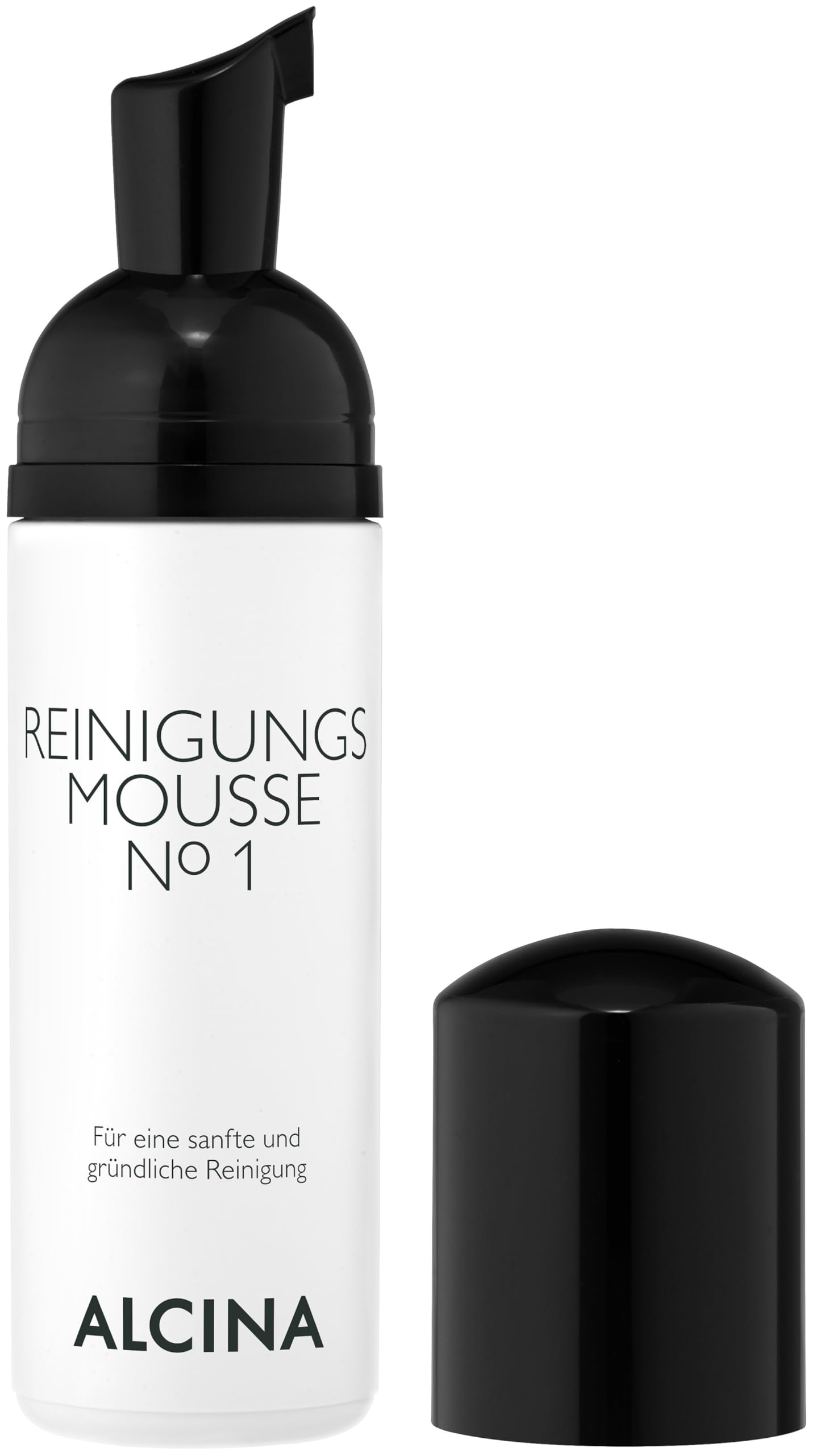ALCINA Mousse detergente N°1 – 1 x 150 ml – per una pulizia delicata ma profonda e accurata e cura simultanea – Adatto per ogni tipo di pelle – per il piacere quotidiano della schiuma