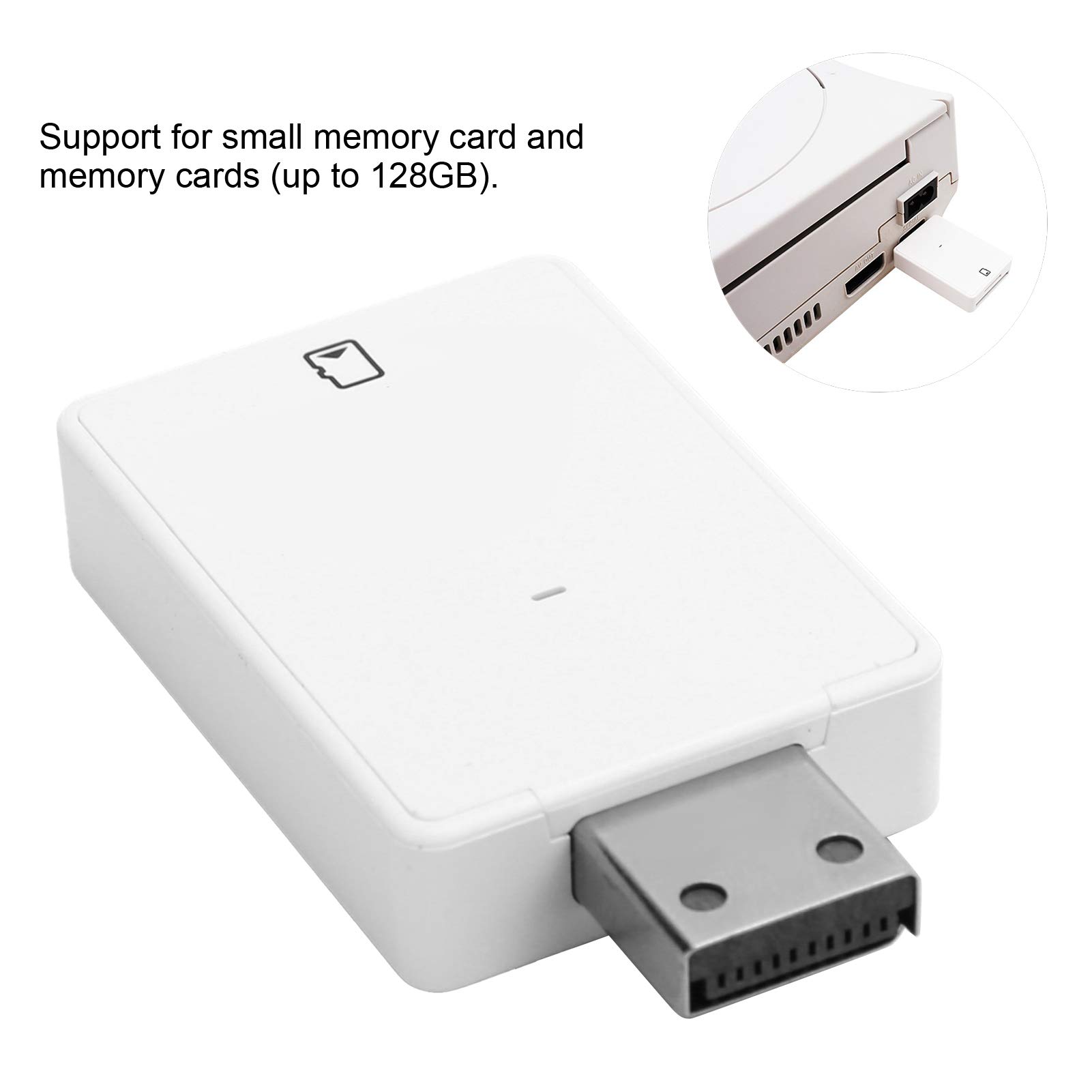 Generic Adaptador de Tarjeta de Memoria para Lector de Consola de Juegos Dreamcast Plug and Play para V4.0