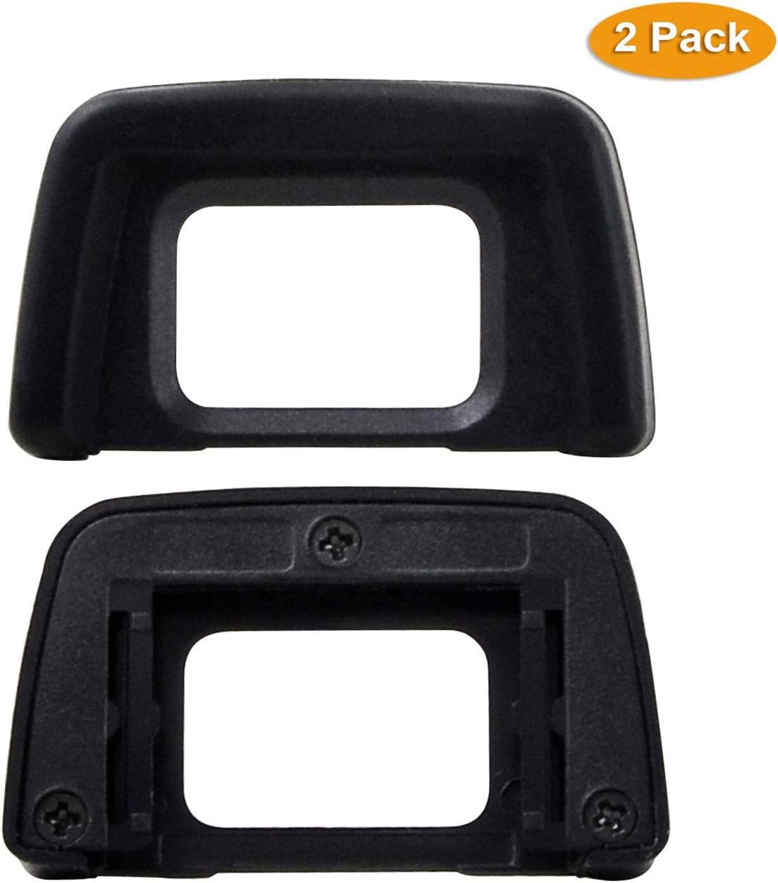 2 Pack DK-24 Viewfinder Eyepiece Eyecup for Nikon D5000 D5100 D3000 D3100 DSLR Camera