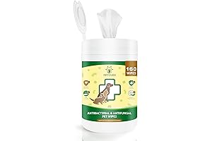 160 Count Antifungal Wipes for Dogs & Cats