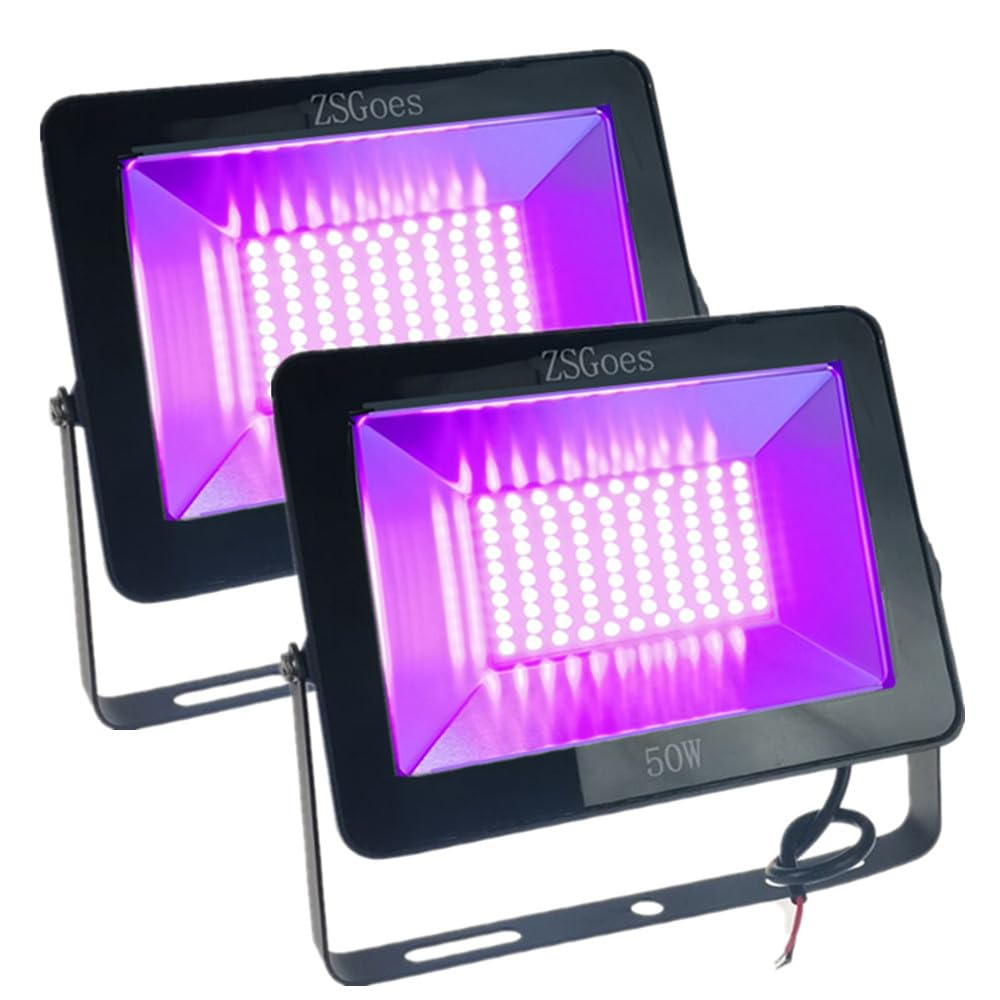 Amazon.com: ZSGoes 2 Pack 50W Low Voltage LED Ultraviolet Black